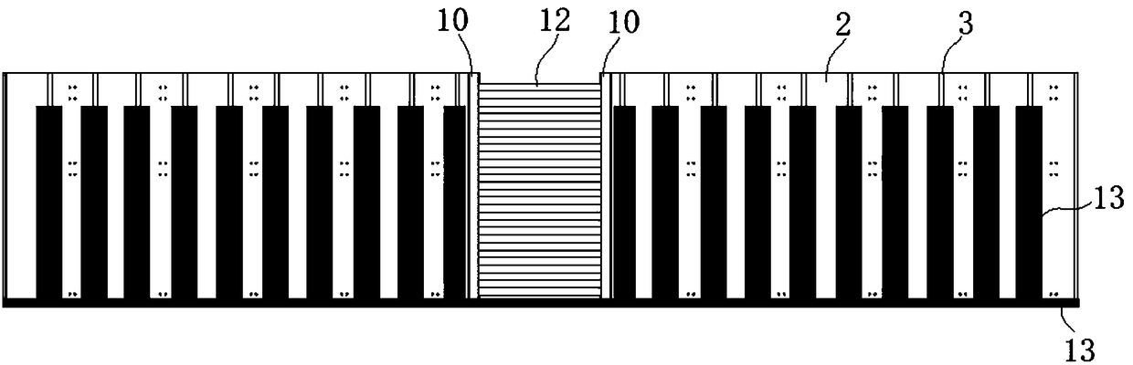 Structure and Construction Method of Retaining Wall on Hard Foundation