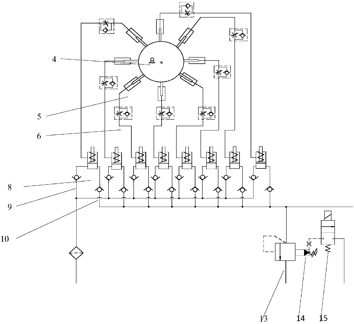 Automatic hydraulic generating speed bump device