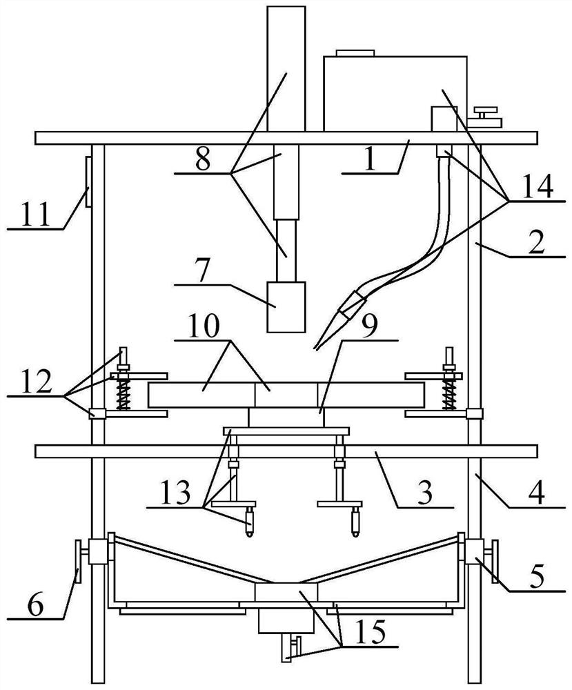 Gear tooth type powder metallurgy part surface extrusion machining die