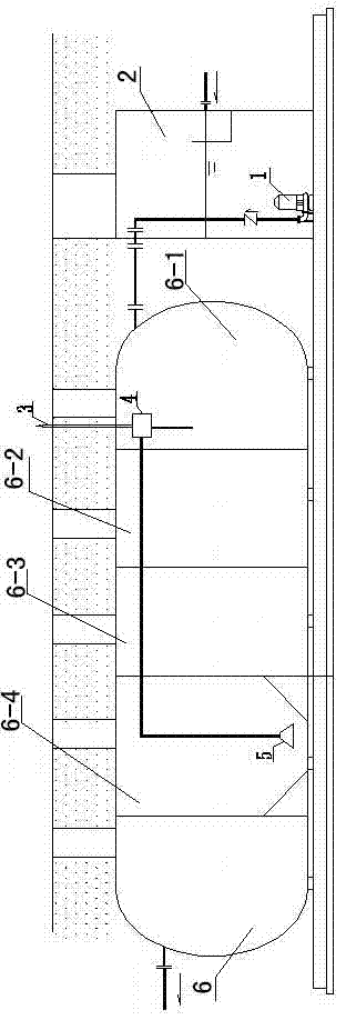 Efficient sludge reflux device