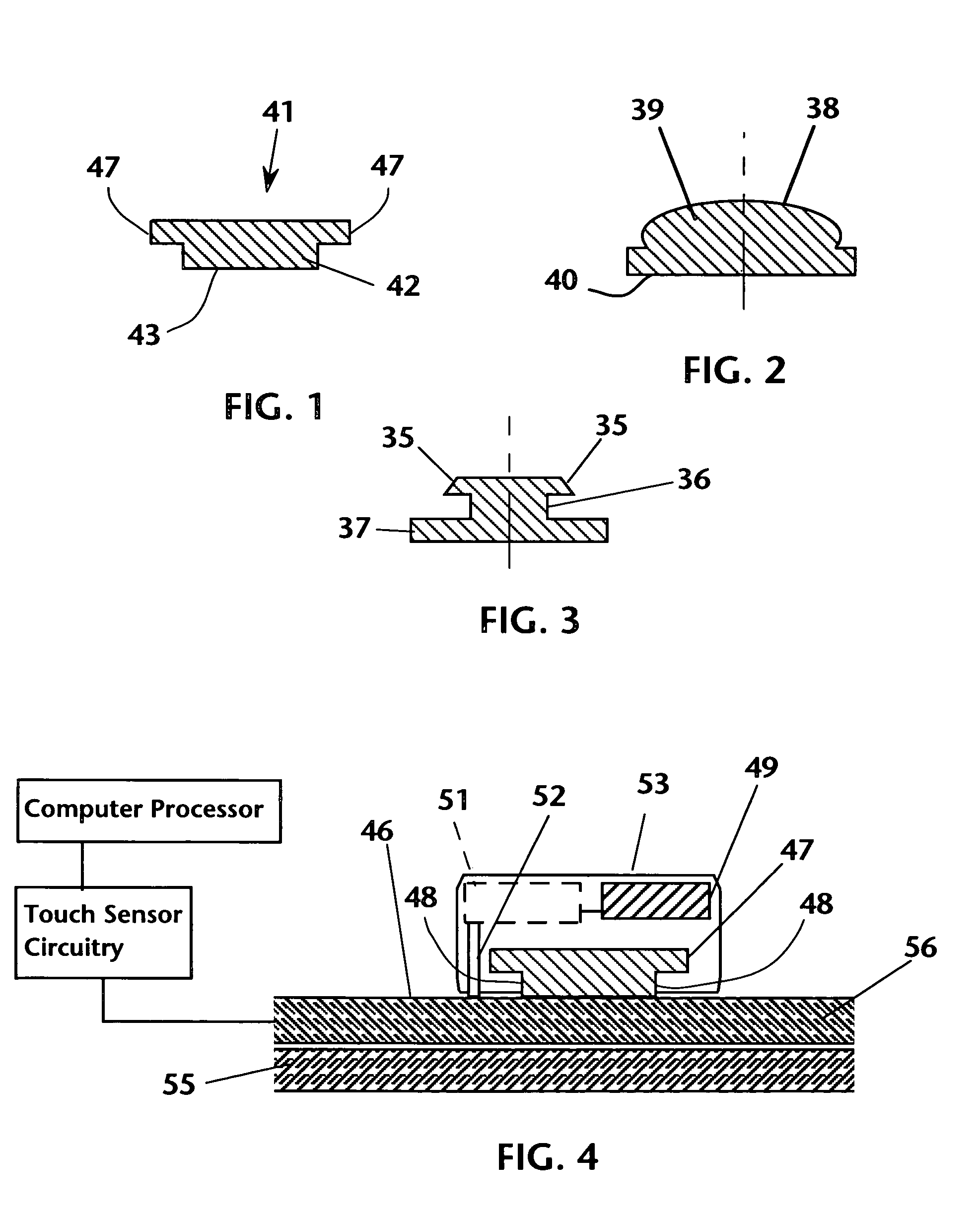 Touch sensor control devices