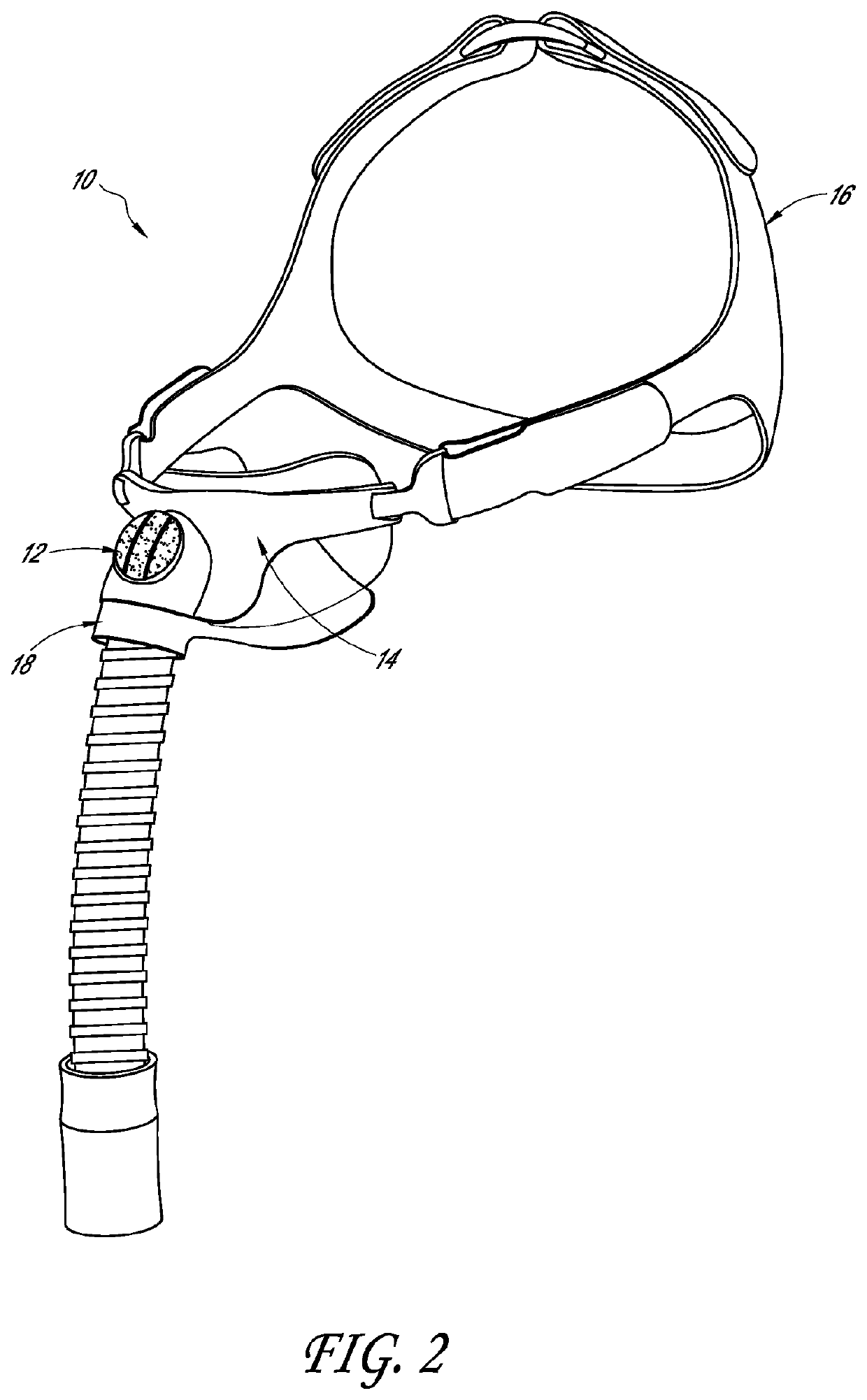 Diffuser arrangements for a vent of a respiratory interface