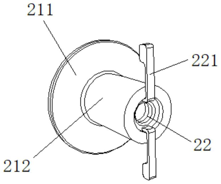 Assembly type mounting structure of pre-embedded bolt type calcium silicate board