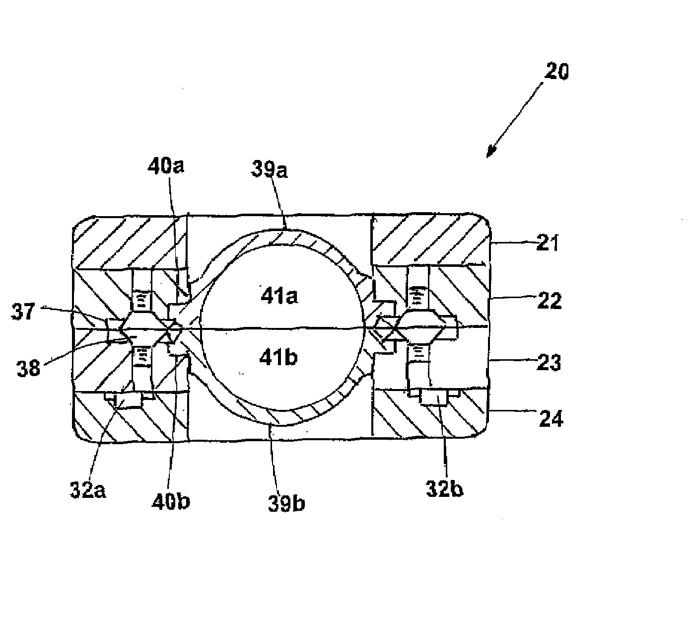 Mold for forming golf ball covers