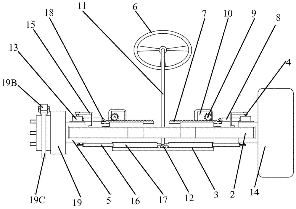 Hub motor-based electric automobile omni-directional steering system