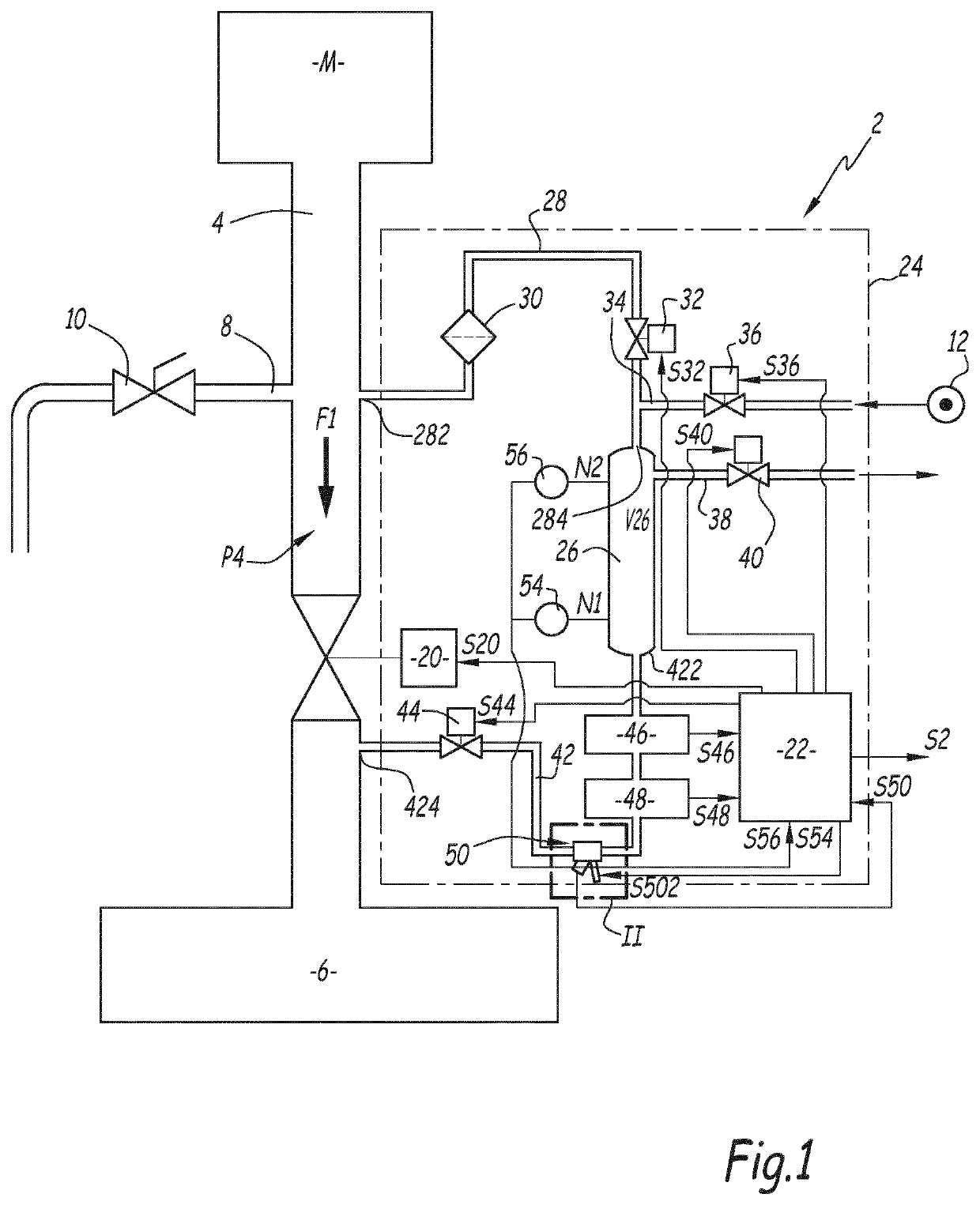 Process for calibrating a sensor, automated method for online monitoring of the changes to a liquid body and associated sensor