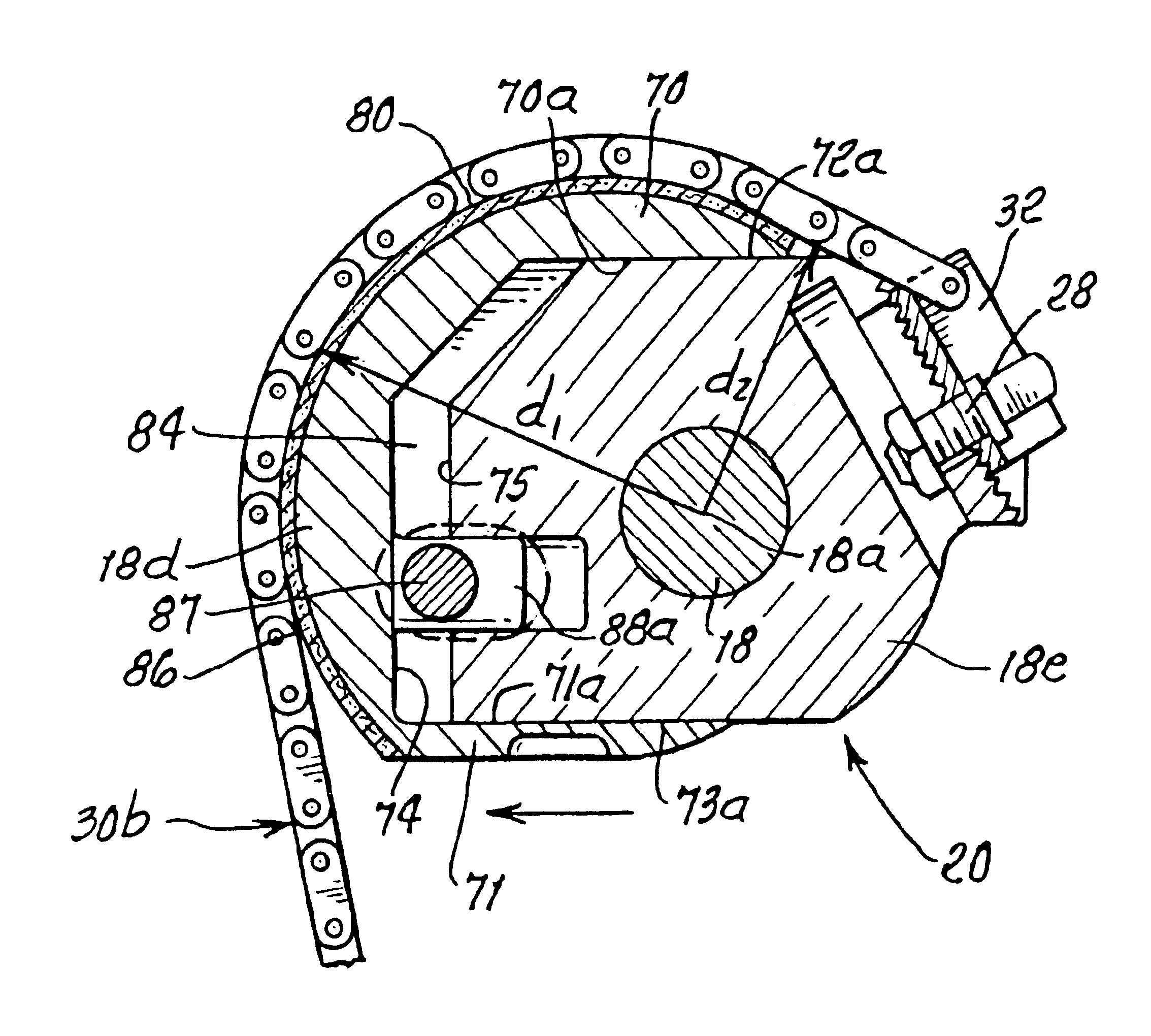 Adjustable drum beating apparatus