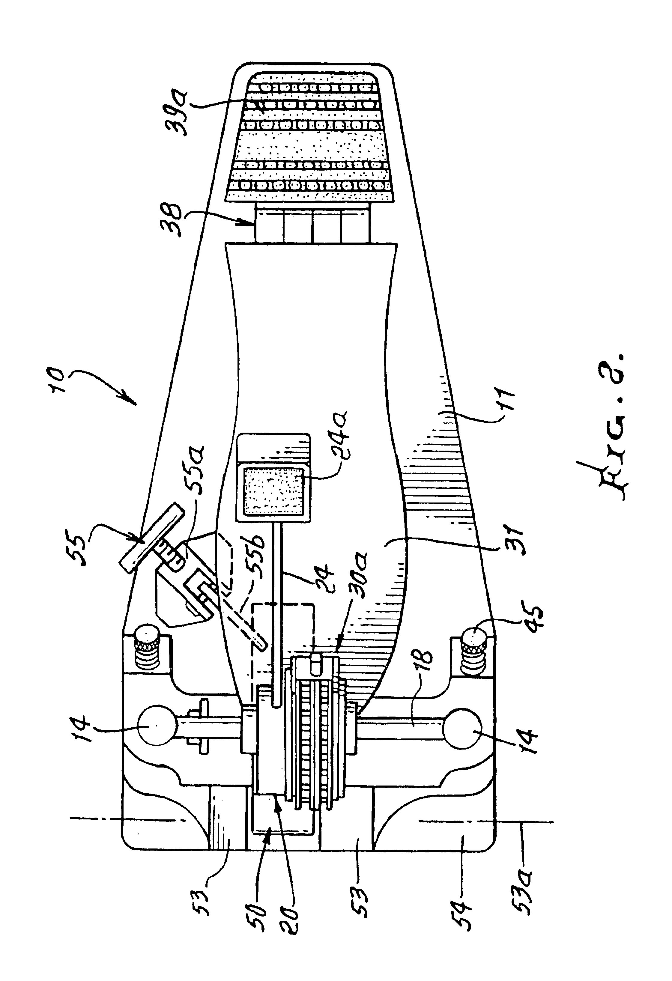 Adjustable drum beating apparatus