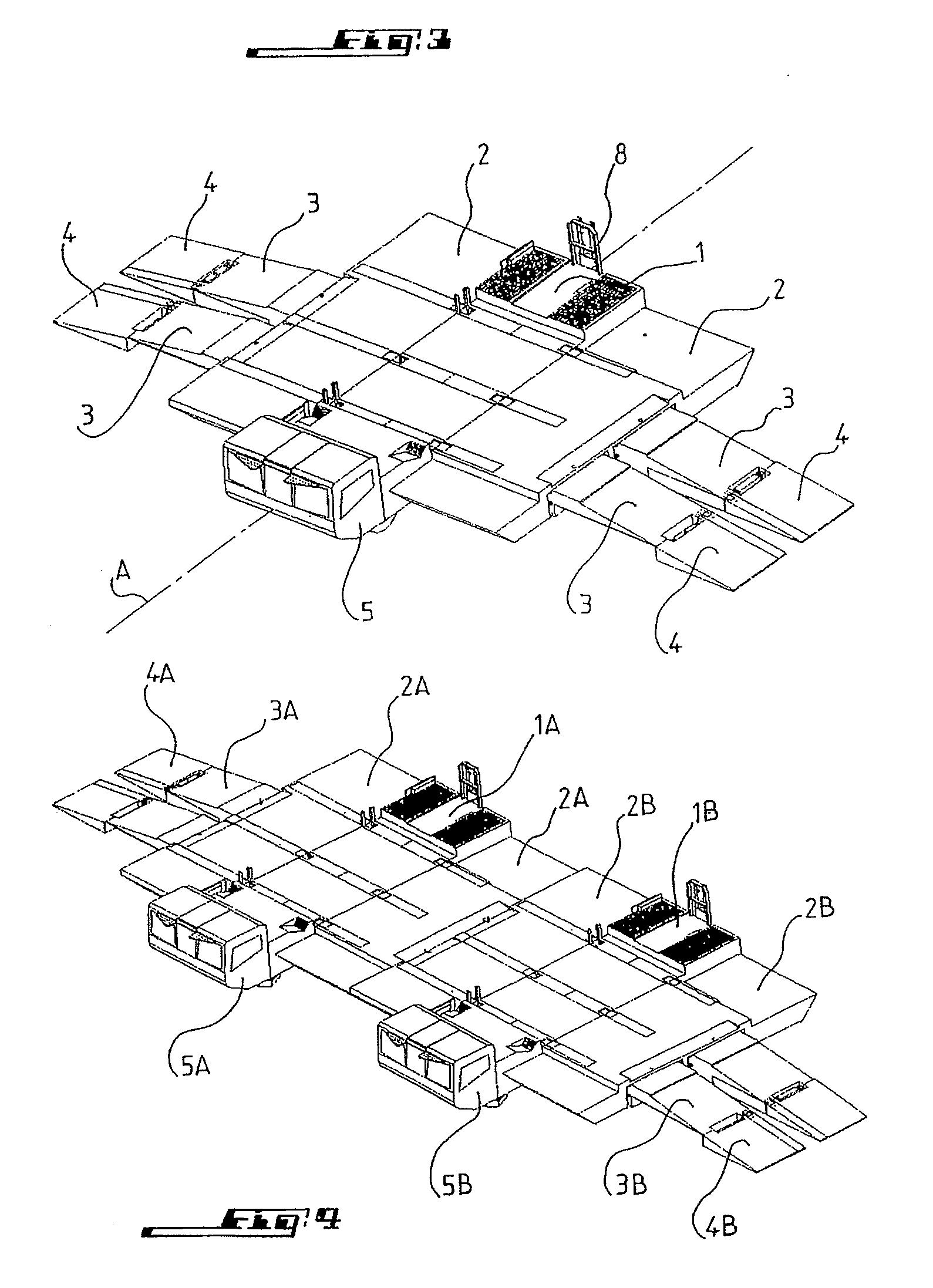 Amphibious vehicle for breaching a water-filled opening