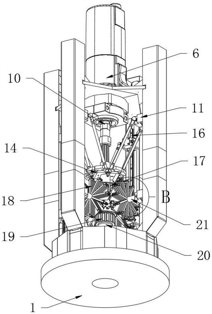 Multi-module grinding device based on polymer material test