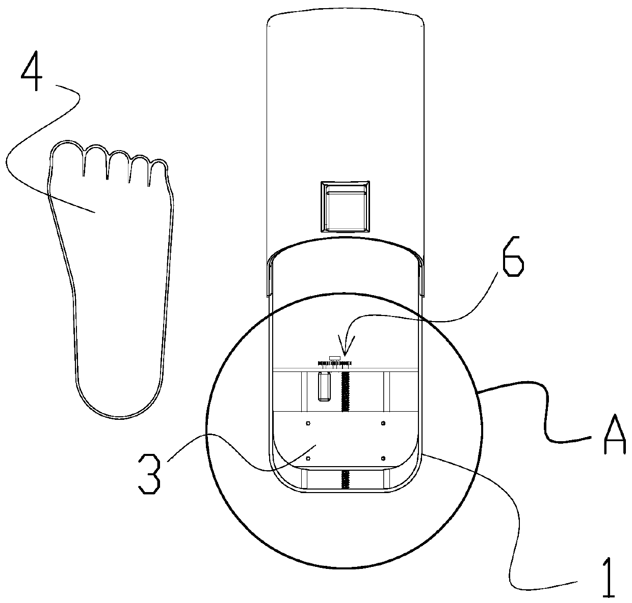 Nail grinding device