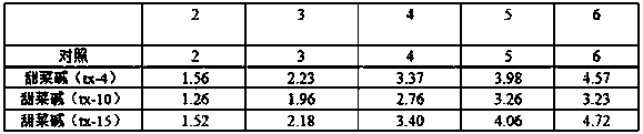 Flue-cured tobacco management and baking method based on betaine application for relieving gray smoke