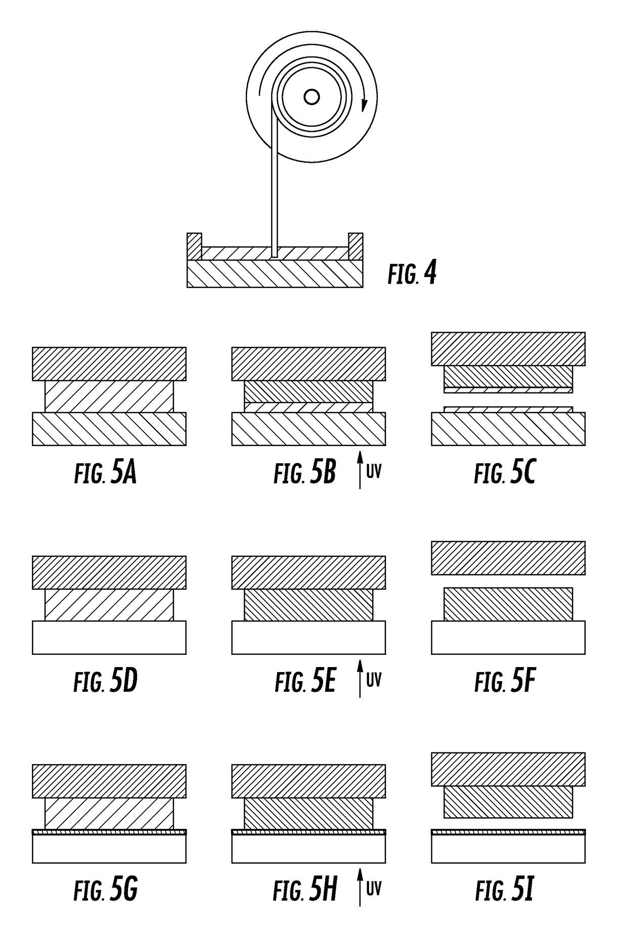 Method and apparatus for three-dimensional fabrication with gas injection through carrier