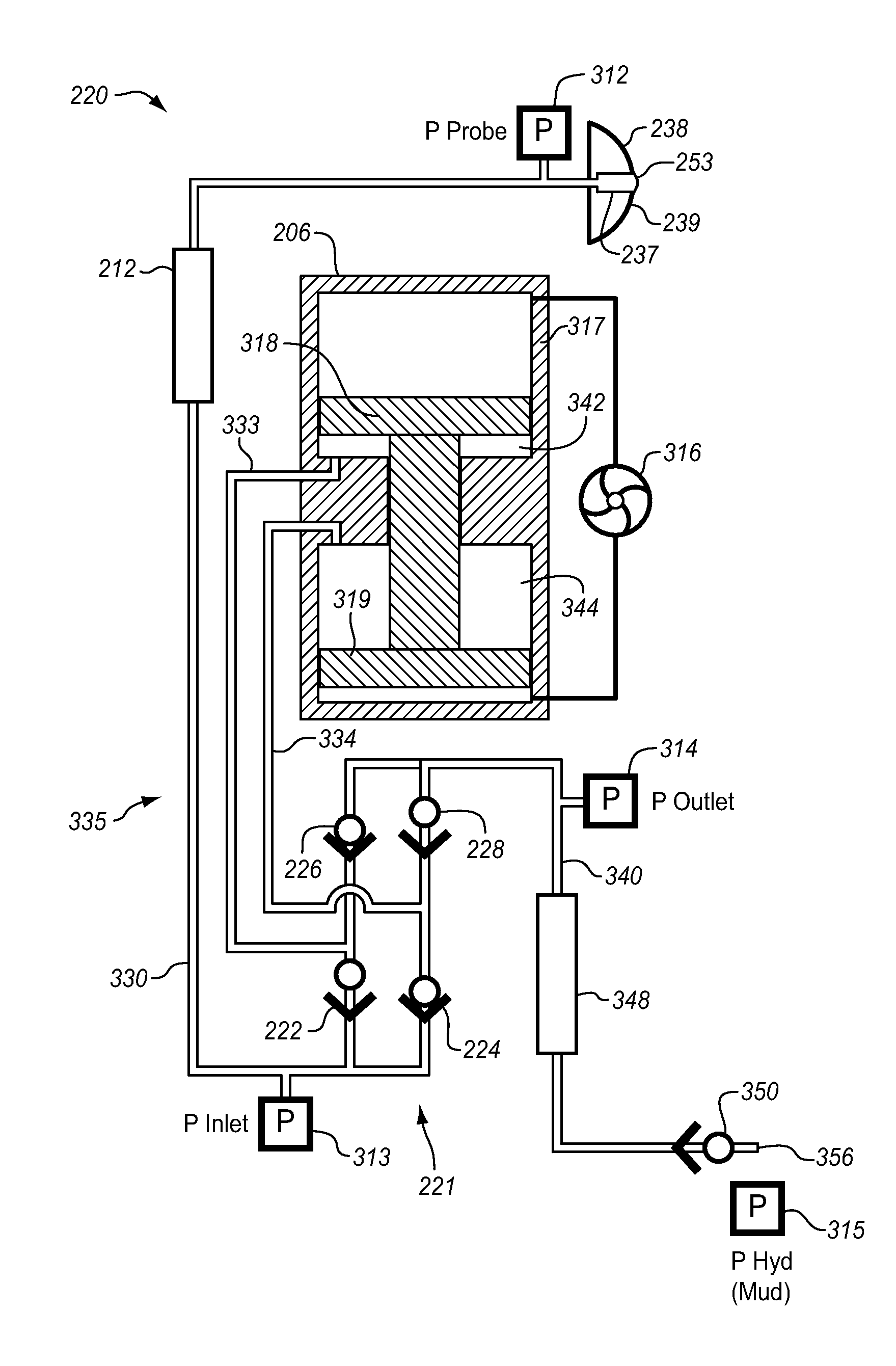 Fluid control in reservoir fluid sampling tools