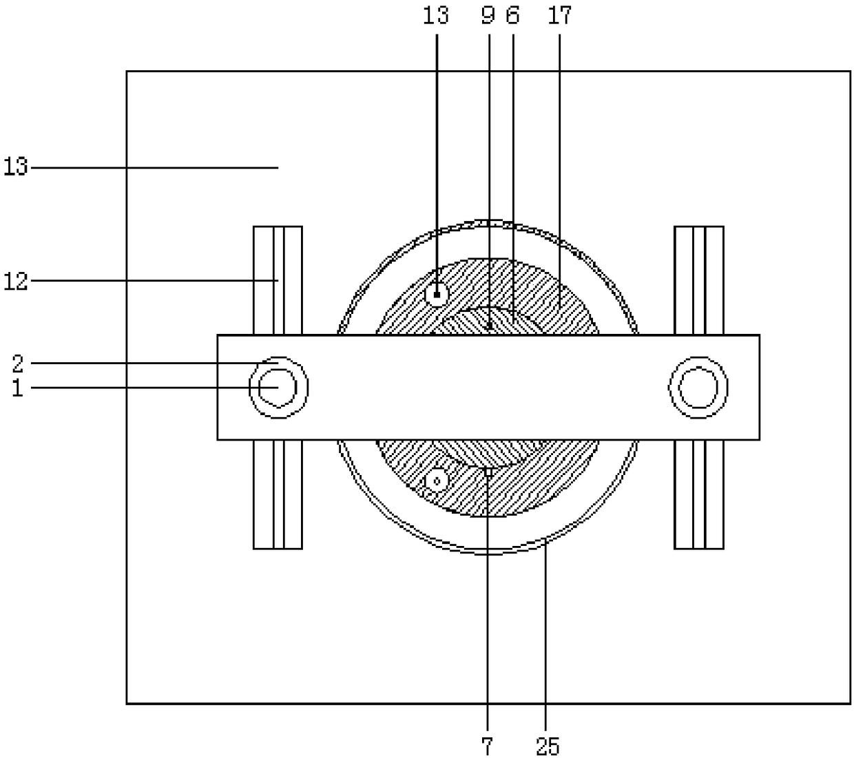 Overlaying-ring ring shear apparatus as well as overlaying ring shear test