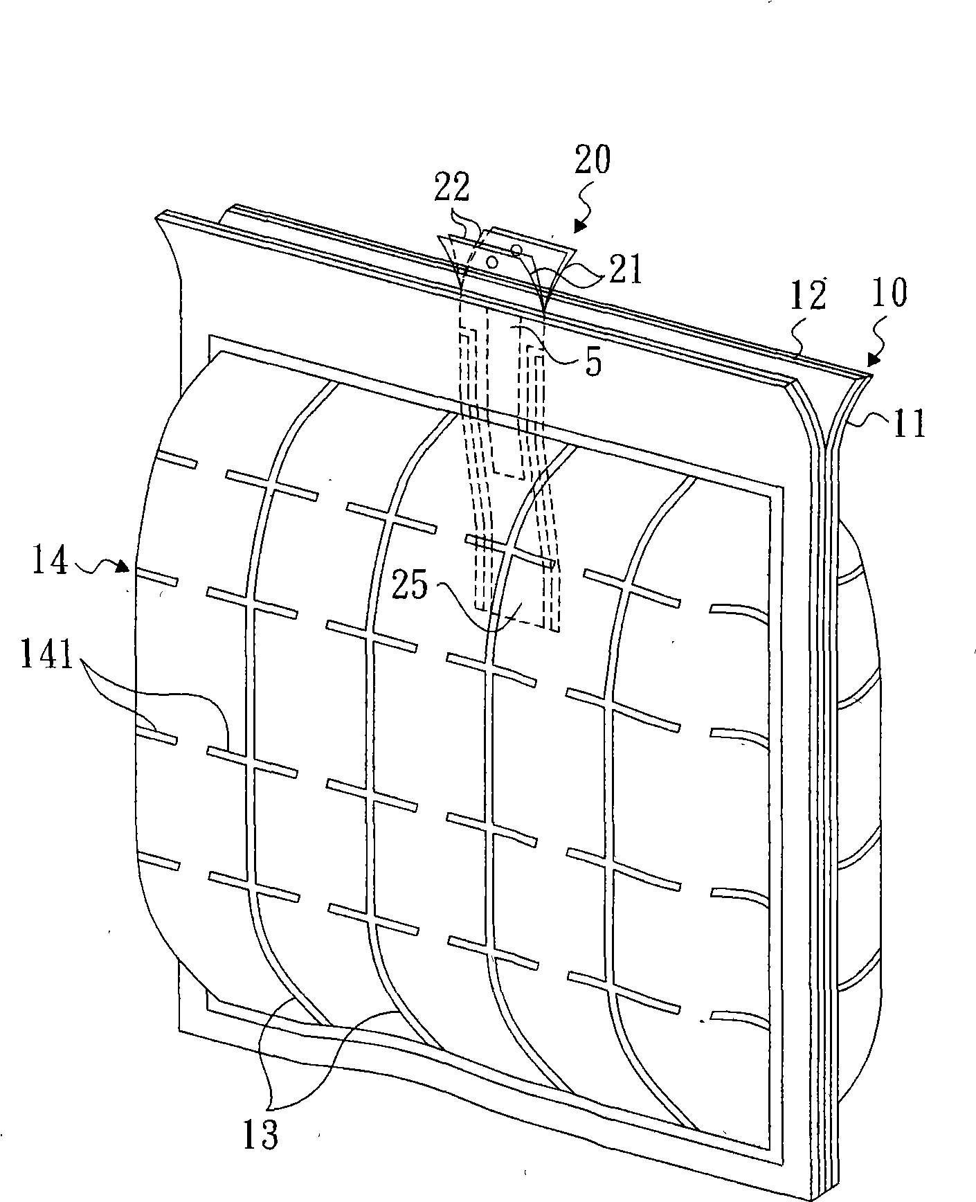 Inflatable bag body