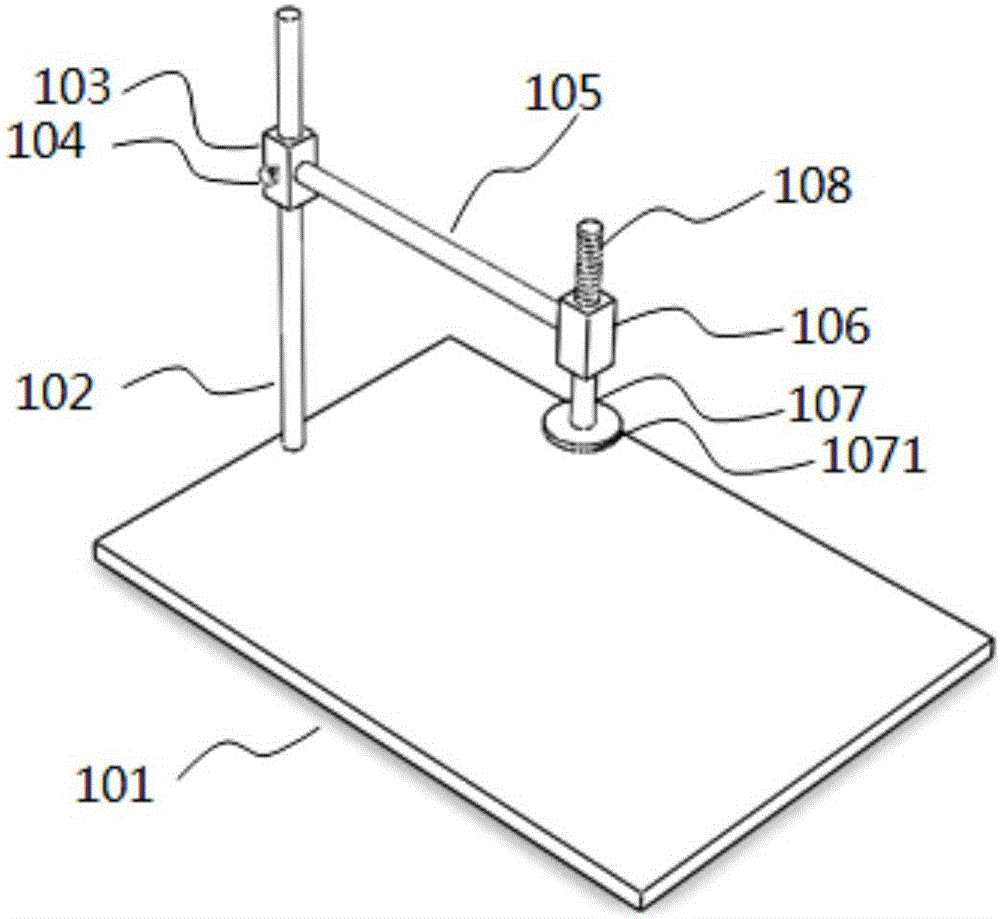 Gas sampling bag leakage detection device and detection method