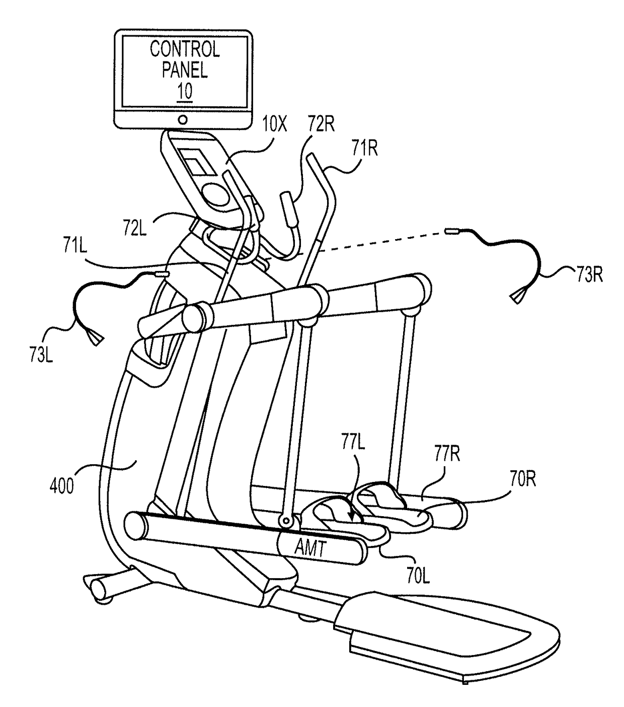 Equipment, system and method for improving exercise efficiency in a cardio-fitness machine