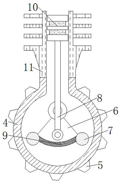 Fish pond feeding and oxygenation device in fish and vegetable symbiosis system