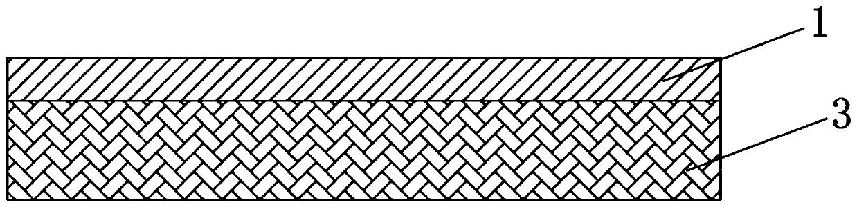 Composite single-surface metal board