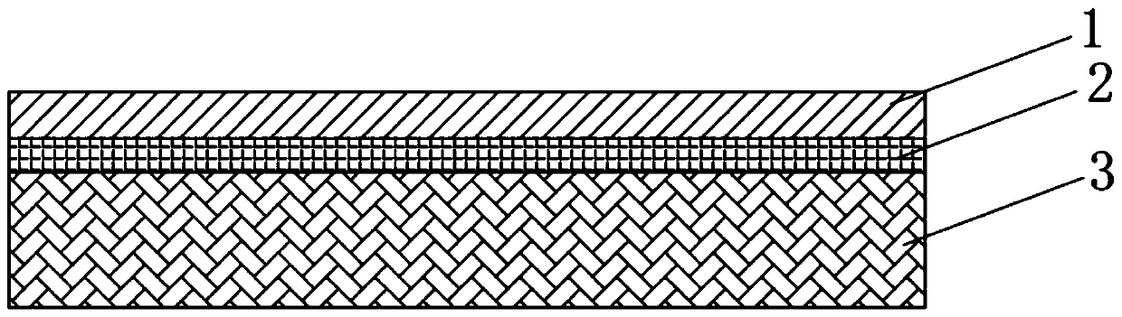 Composite single-surface metal board