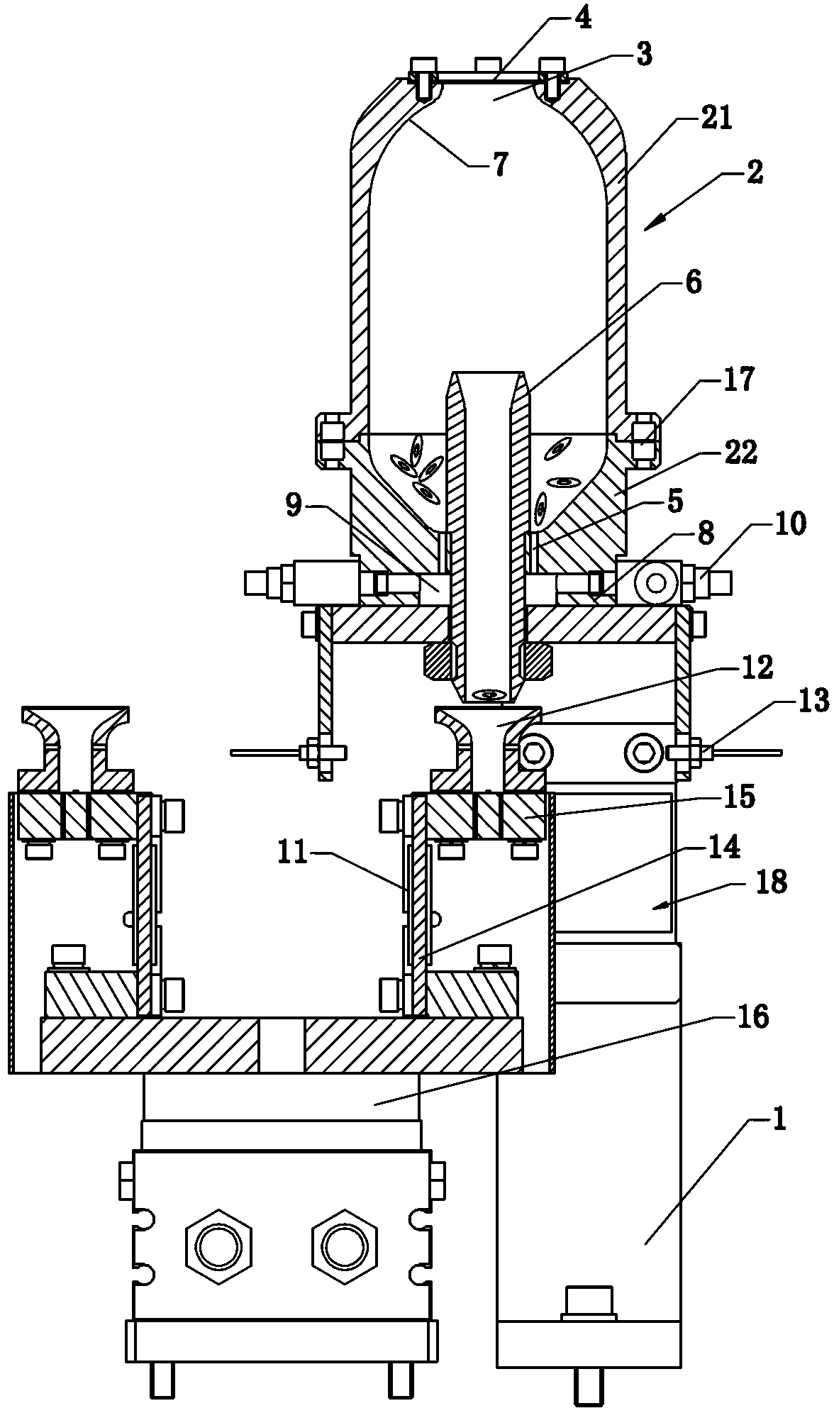 Circular slice material conveying equipment