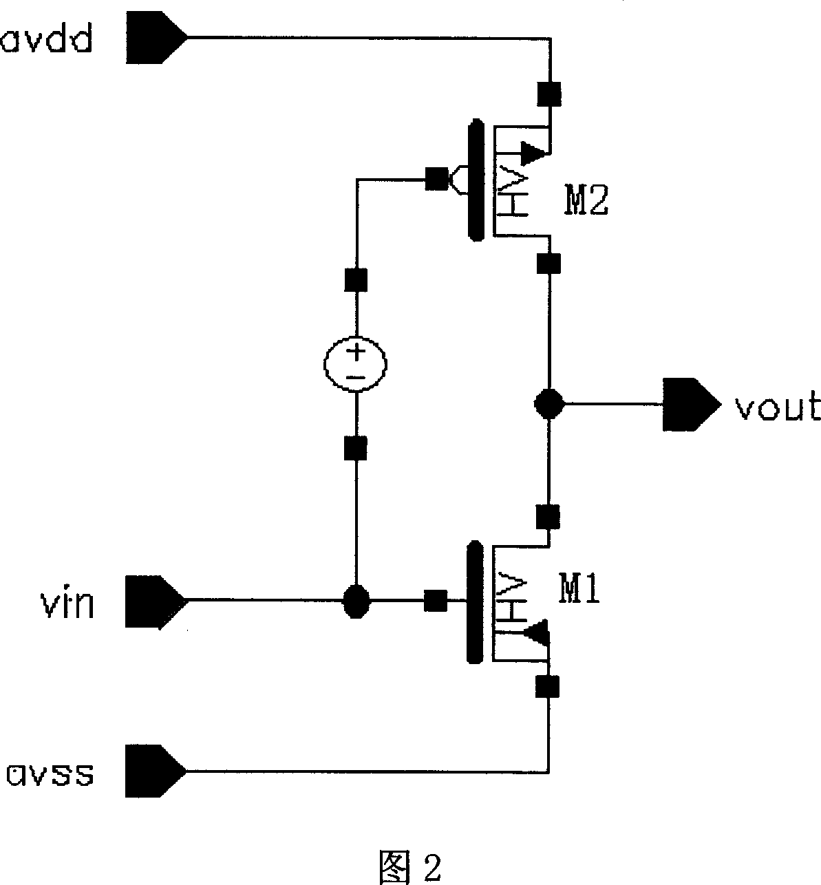 Output circuit of calculation amplifier