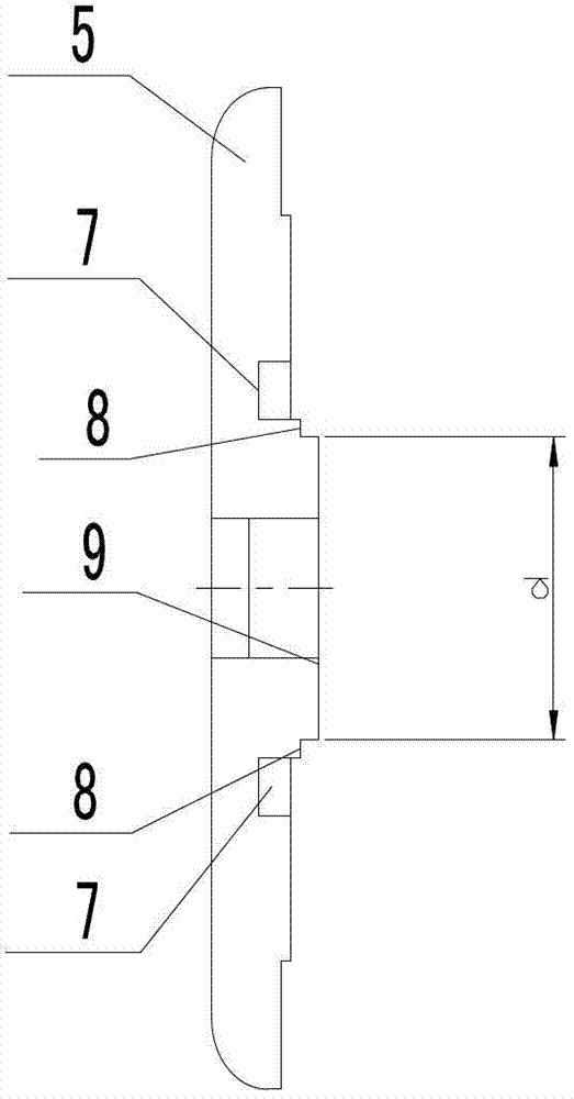 Low-bounce vacuum arc extinguish chamber structure