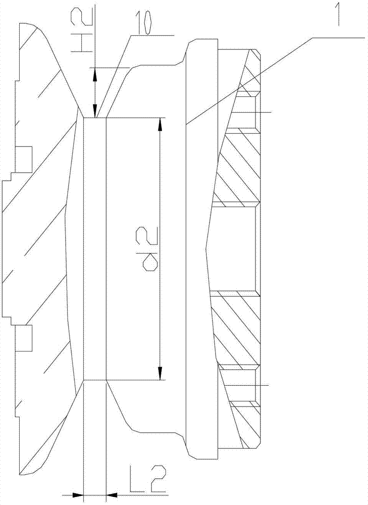 Low-bounce vacuum arc extinguish chamber structure