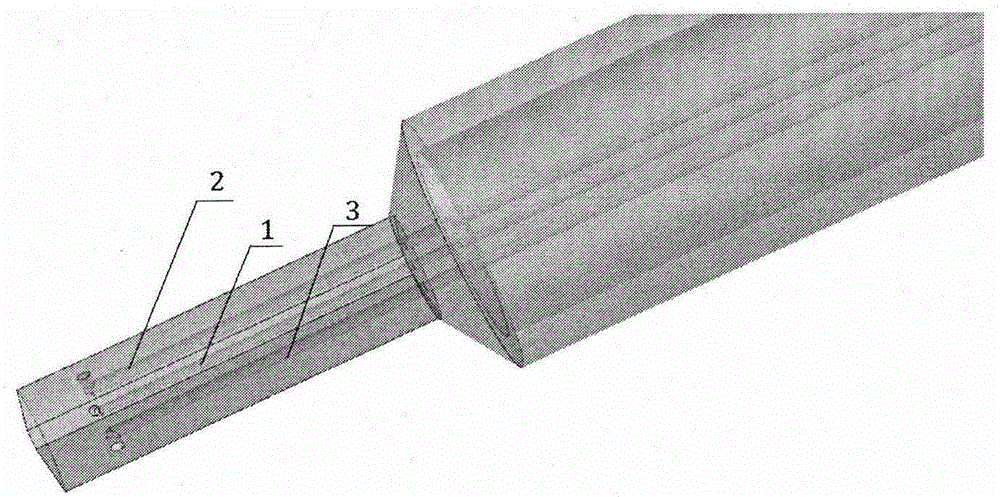 Three-hole transonic speed pressure probe