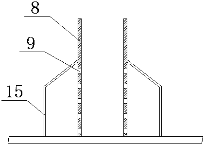 Flue gas low-temperature desulfurization and denitration spray washing tower