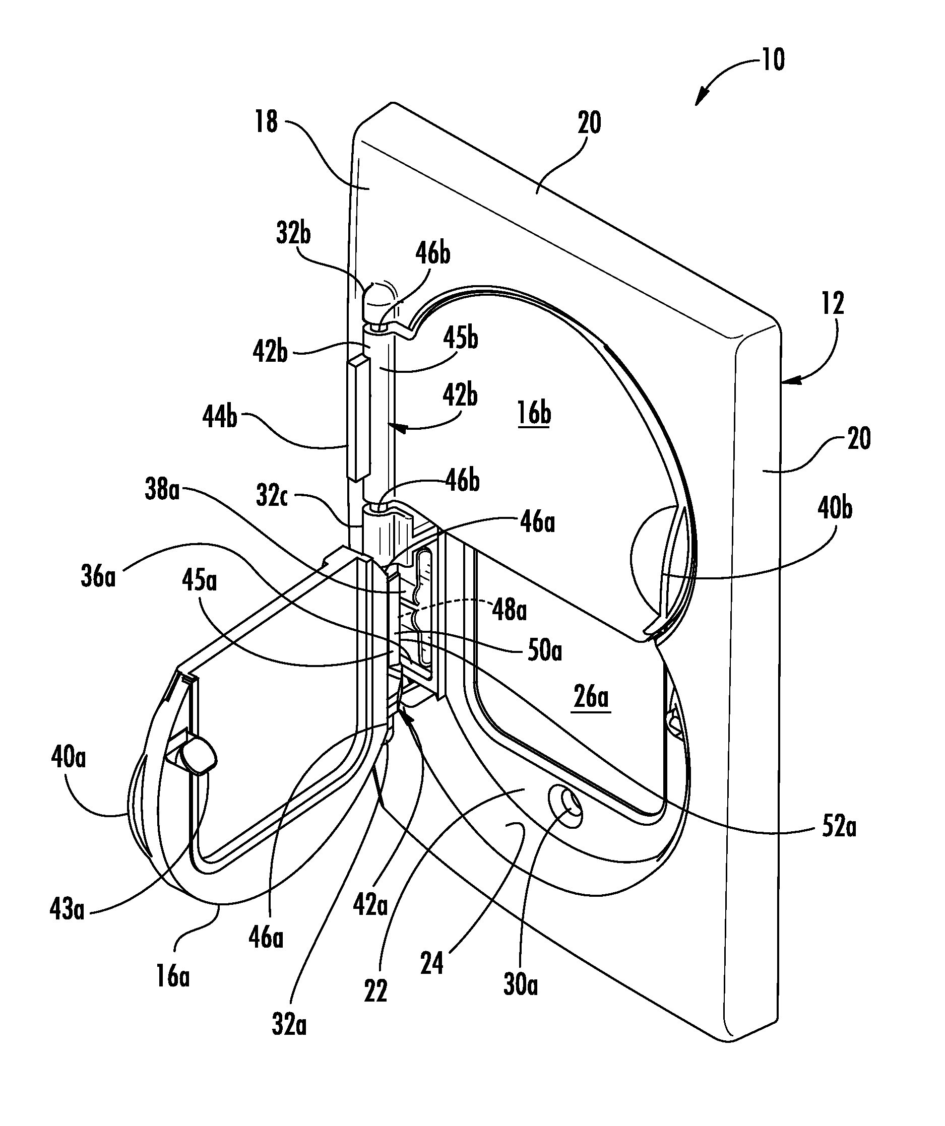 Electrical Outlet Cover with Safety Lock