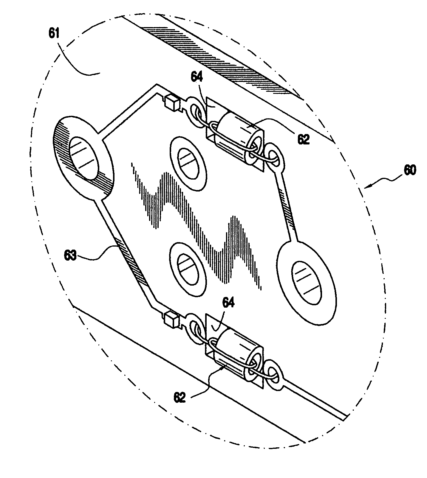 Electric signal splitters