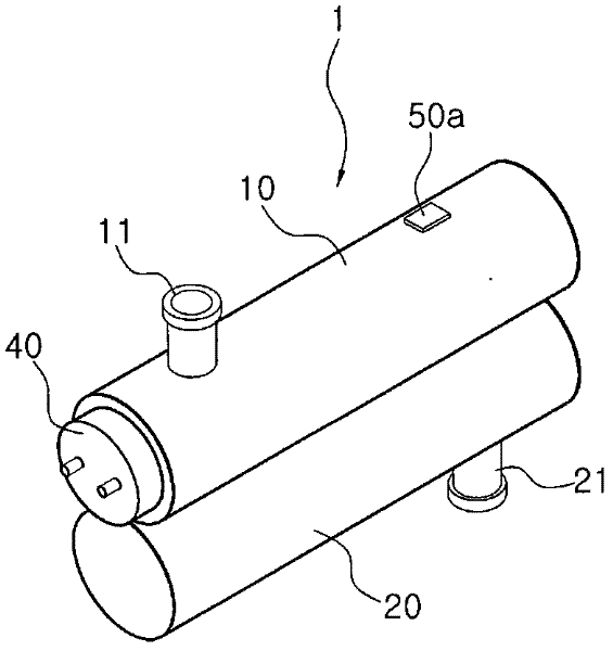 Powerless hot water pumping apparatus