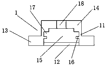 Clamping movement component used for paint detection