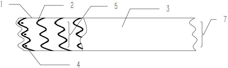 Vascular covered stent with novel-type coating