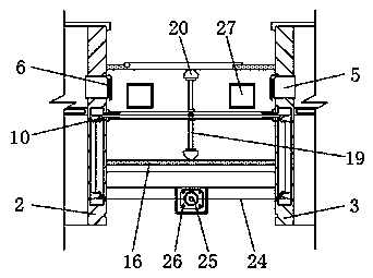 A kind of sorting device used for down production to roughly sort down down