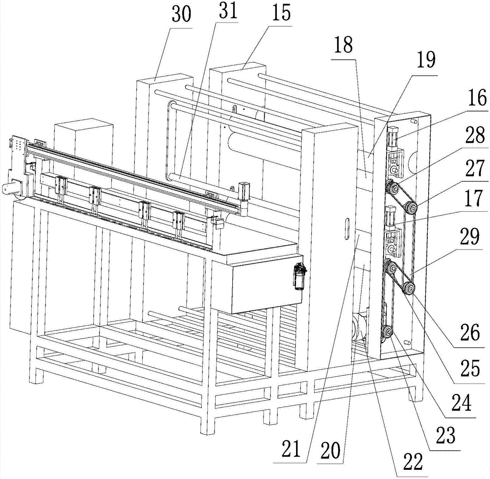 Double-layer sheet transverse cutting machine