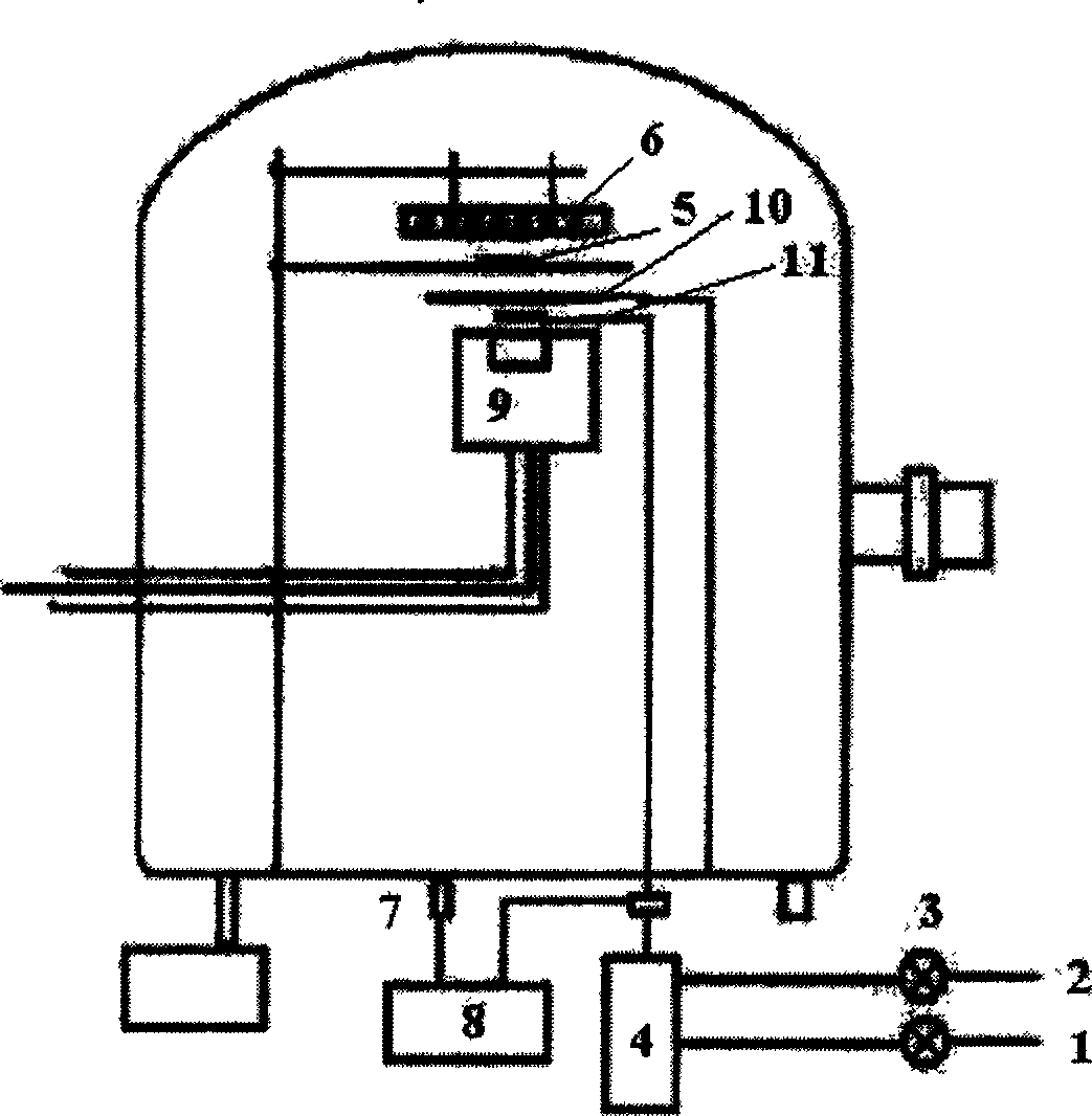 Method or growing N-Al co-blended p type ZnO transistor film by two step method