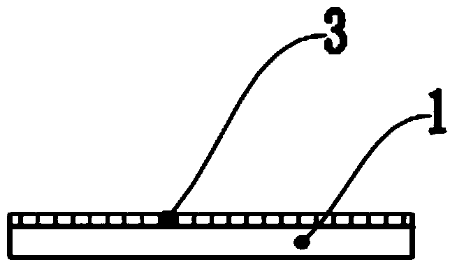 Preparation method for single-firing glass ceramic composite board