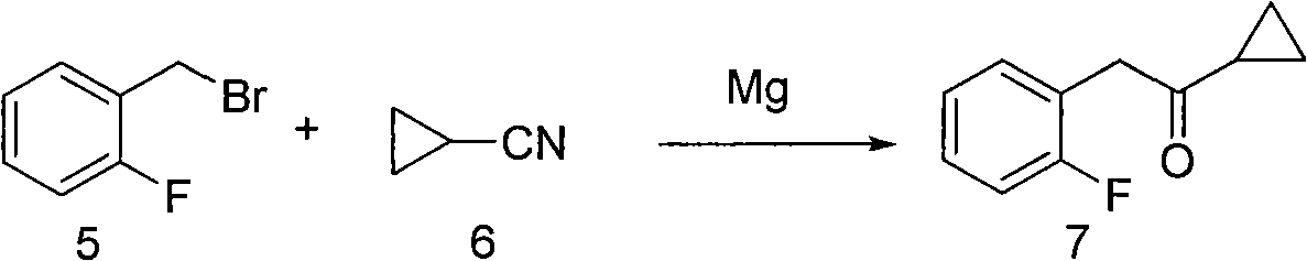 Preparation method of aromatic cyclopropyl ketone compound and purpose