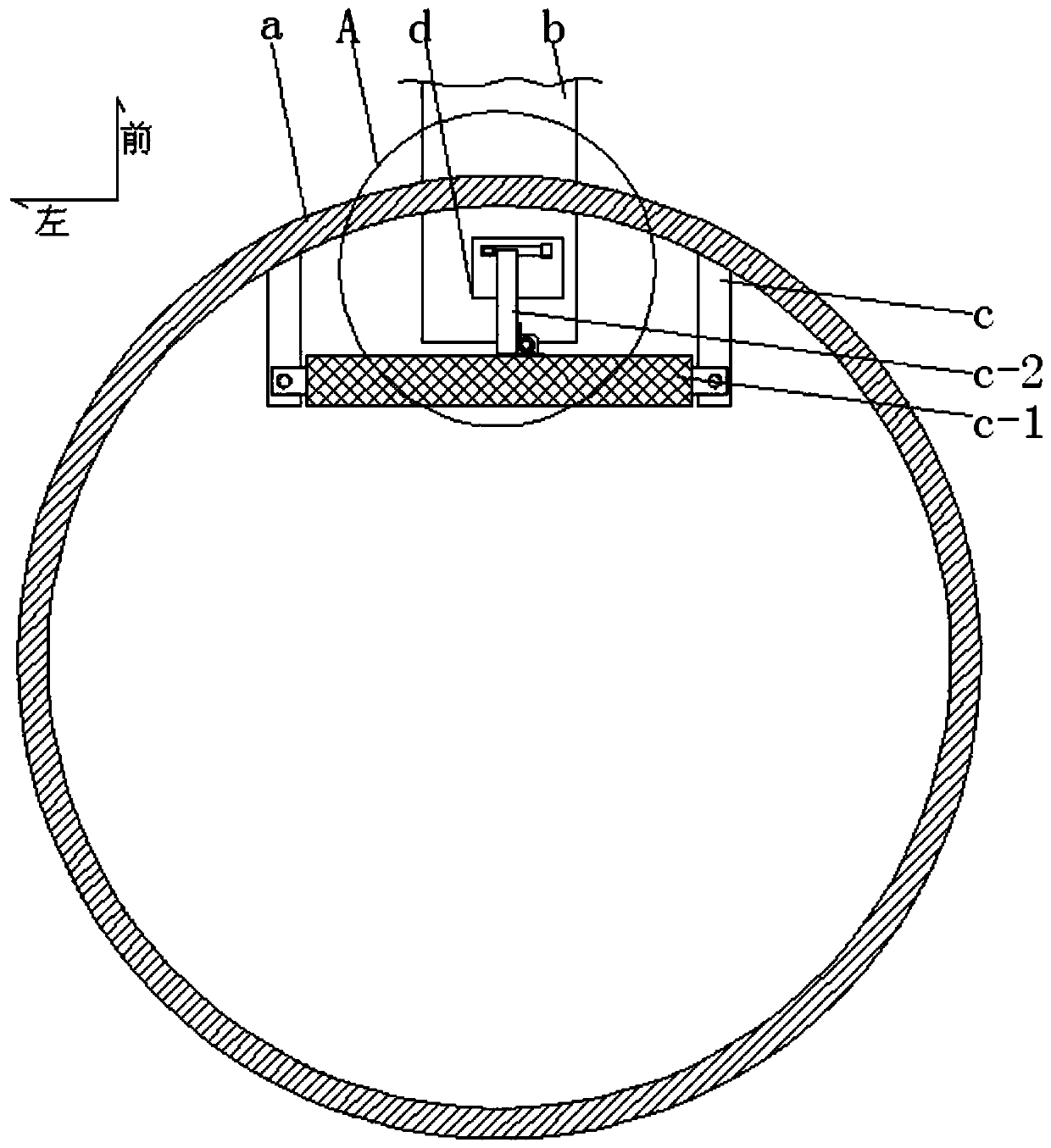 Grille device applied to prefabricated pump station