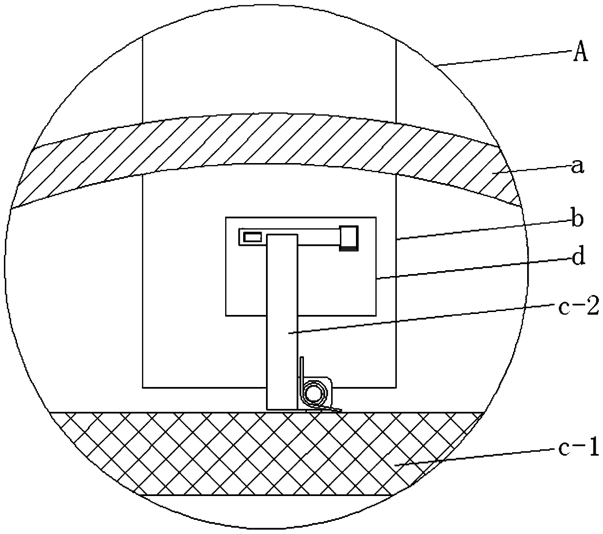 Grille device applied to prefabricated pump station