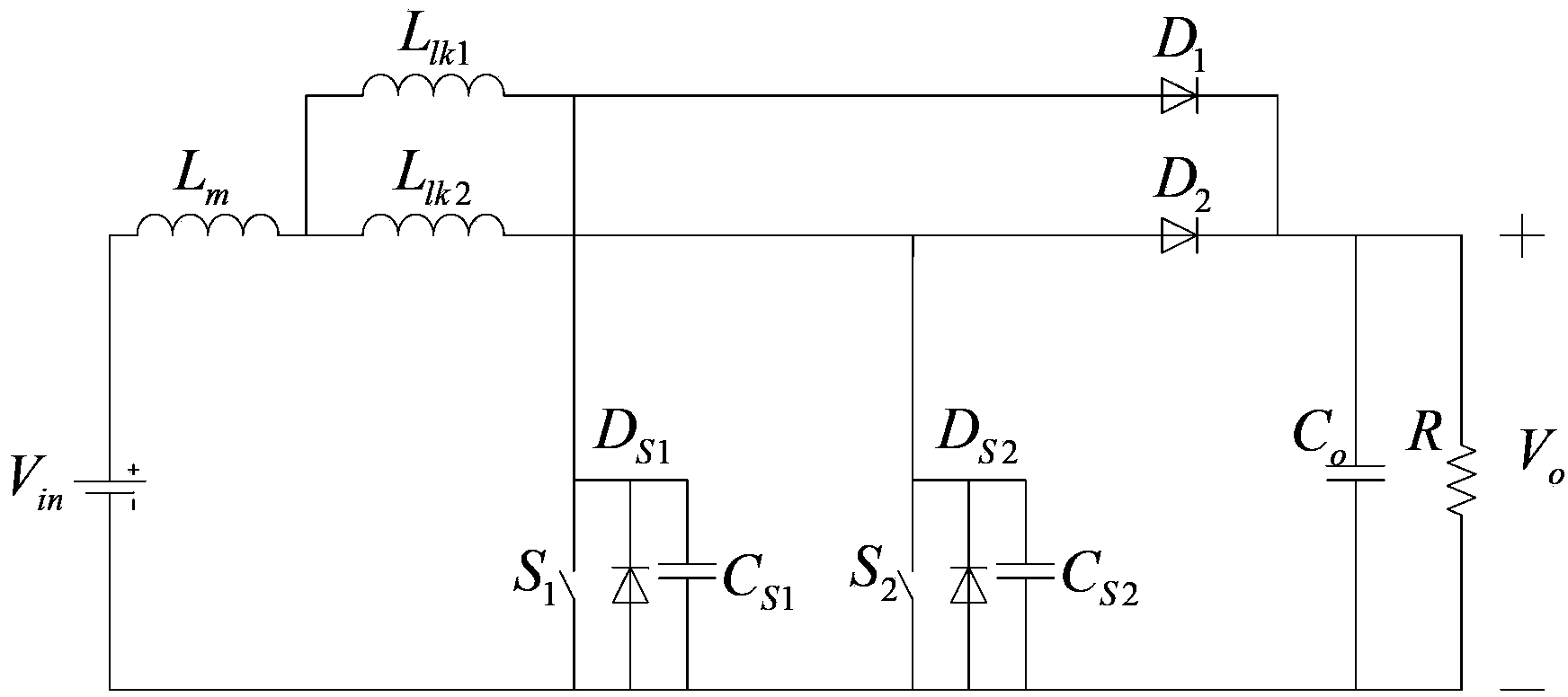 Coupling inductive type interleaving parallel Boost soft switch circuit