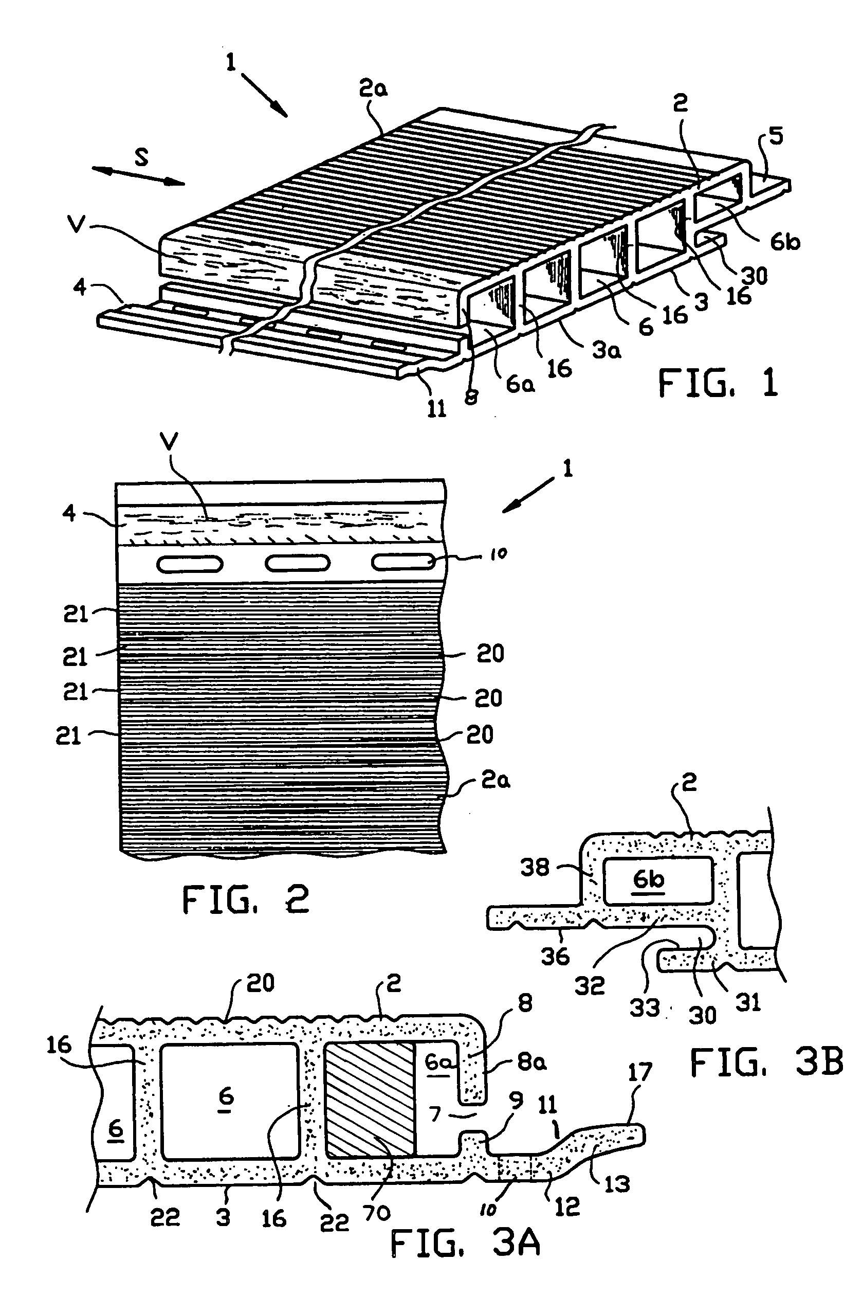 Cover or wall profile