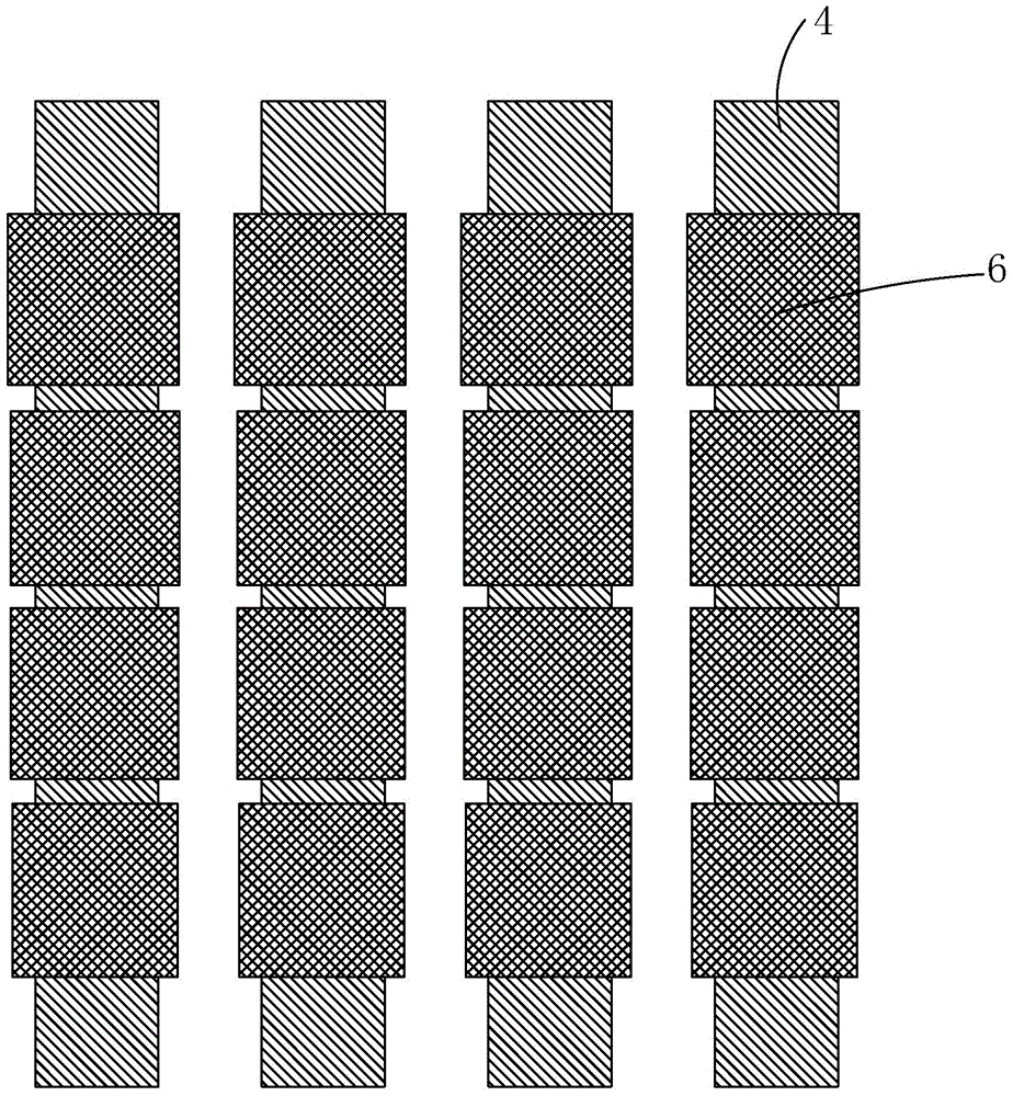 IPS-type In Cell touch display panel and manufacturing method