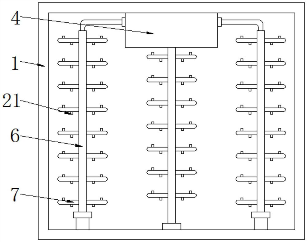 Special intelligent water conservancy irrigation device based on agricultural greenhouse