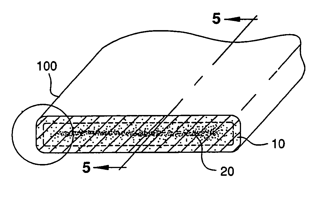 Polymer-fiber composite building material with bulk and aesthetically functional fillers