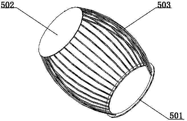 Gallbladder calculus removing device with lockable calculus crushing end