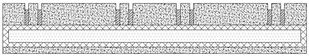 High-density stackable packaging structure and manufacturing method